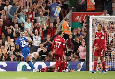 Konaté se pone nervioso