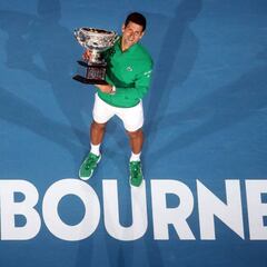 Djokovic retoma el uno con 325 puntos de ventaja sobre Nadal