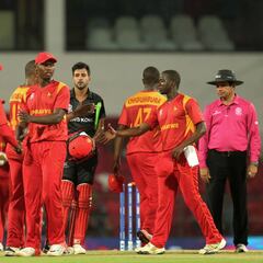 Zimbabwe beat Hong Kong in World Twenty20 curtain-raiser