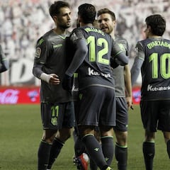 Solo el Barça suma más puntos que la Real en este 2019