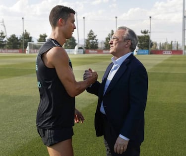 Florentino Pérez: "Sell Cristiano? Not for his weight in gold"