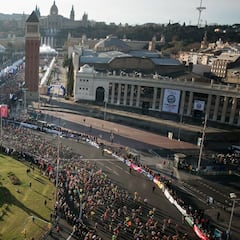 Barcelona recupera su maratón 32 meses después