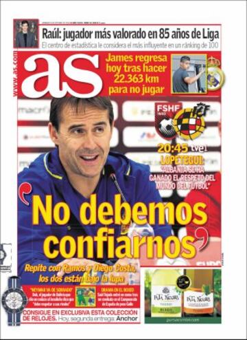 Las portadas de AS de octubre