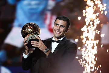 Rodri, Balón de Oro 2024. (Photo by FRANCK FIFE / AFP)