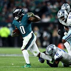 Los Eagles se imponen en duelo divisional a los Cowboys