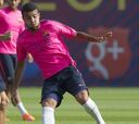Rafinha se volvió a lesionar en
el entrenamiento matinal