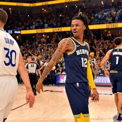 What did Memphis Grizzlies star Ja Morant say about the Golden State Warriors?