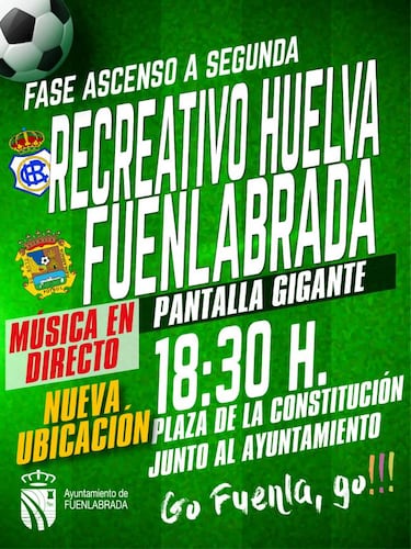 Fuenlabrada cambia la ubicaci車n de la gran pantalla