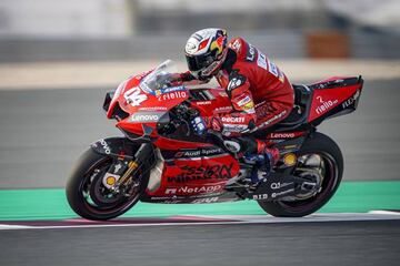 Andrea Dovizioso con la Ducati.