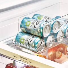 Ordena tu nevera con este organizador de latas con capacidad para nueve envases