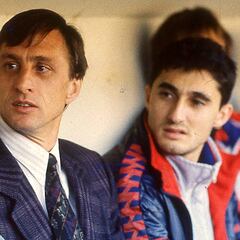 30 años del debut de Valverde: con Cruyff… y con el 14
