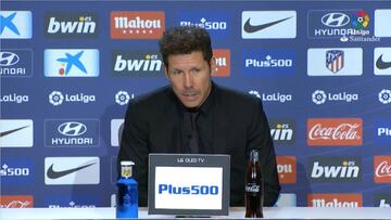 Simeone: "Lucharemos hasta el final"