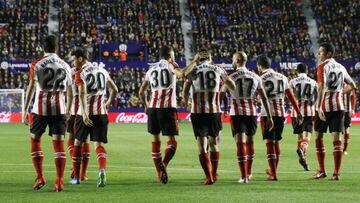 Jugadores del Athletic.