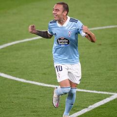 Aspas está a un gol de igualar un récord de hace 67 años