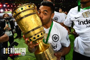 Debido a sus lesiones no tuvo la actividad deseada. Sin embargo, junto a Salcedo fue Campeón de la DFB Pokal, aunque en la final no vio minutos. Su rol en Rusia 2018 será el de refrescar el ataque al entrar de cambio. 