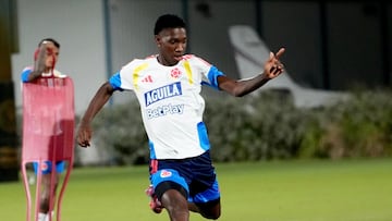 Yaser Asprilla preocupa de cara al Mundial por su falta de minutos en Girona