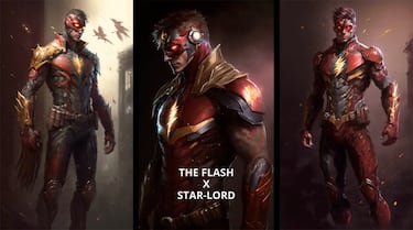 Una IA fusiona superhéroes de Marvel y DC y el resultado es visualmente arrollador