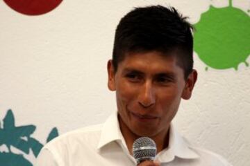 Nairo Quintana solidario