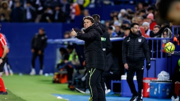 Rubi, entrenador del Almería.