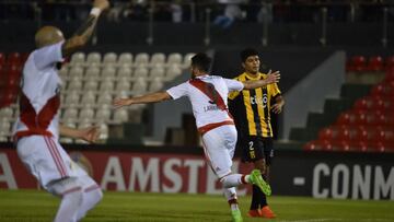 Este fue el gol de Larrondo en gran triunfo de River Plate