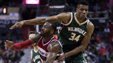 Wall, Beal y Oubre sacan tajada del apagón de los Bucks