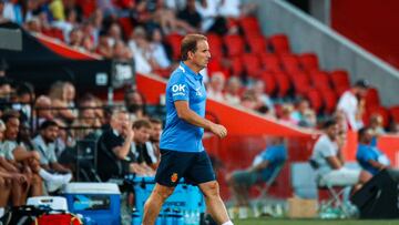 Jagoba Arrasate, entrenador del RCD Mallorca.