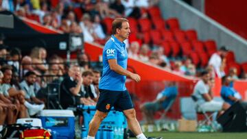 Jagoba Arrasate, entrenador del RCD Mallorca.