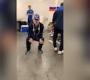 El baile viral de Maradona tras la primera victoria de su equipo
