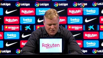 Koeman: "El cuarto árbitro me faltó el respeto"