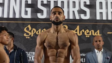 El boxeador marroquí afincado en Barcelona Moussa Gholam.