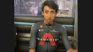 Egan Bernal sorprendido con su nivel y con el de Remco Evenepoel