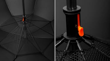 El paraguas con ventilador y nebulizador de agua que usarás todo el año