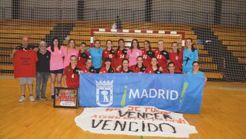 Imagen de la plantilla del Balonmano Alcobendas.