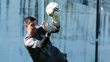 Courtois se sube al tren y Vinicius se queda en casa resfriado