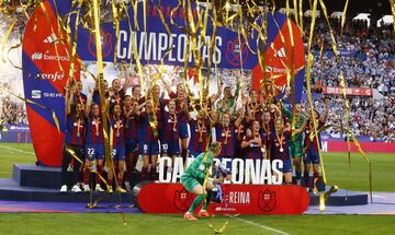 El Barcelona no encontr車 rival en una Real Sociedad que estuvo nerviosa y nunca logr車 competir. Ona (2), Salma, Graham (2), Mariona (2) y Pina, goleadoras.