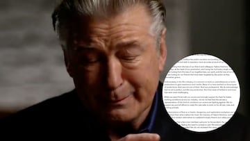 La carta de Alec Baldwin y el equipo de rodaje de 'Rust' defendi¨¦ndose de la tragedia