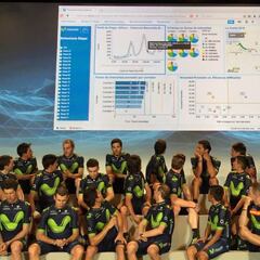 Luca: el 'big data' que mejora a los ciclistas del Movistar