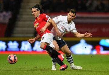 Falcao con el Manchester United