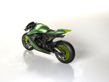 AMB 001 Pro: esta súper moto de Aston Martin es como un auto de la Fórmula 1