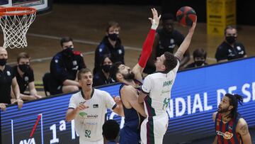 23/06/20 PARTIDO BALONCESTO ACB LIGAENDESA
FASE FINAL VALENCIA CORONAVIRUS COVID-19
KIROLBET BASKONIA - UNICAJA MALAGA
SHENGELIA
JOSH ADAMS
