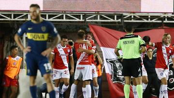 Edwin Cardona, destacado pese a la derrota de Boca Juniors