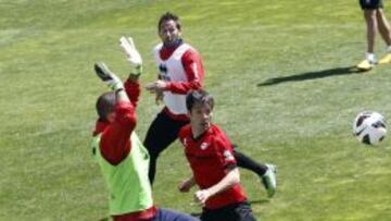 Entrenamiento Rayo Vallecano.