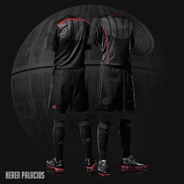 10 uniformes de fútbol al estilo de la saga de Star Wars