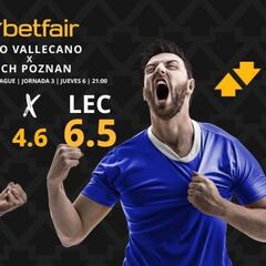 Rayo Vallecano vs. Lech Poznan: horario, dónde ver, pronósticos y clasificación