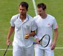 Marray y Nielsen, ganadores del doble masculino en Wimbledon