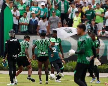 Atlético Nacional, entrenamiento en la Liga BetPlay