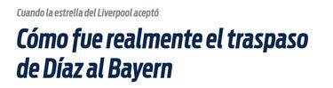 La reacción de la prensa mundial al fichaje de Luis Díaz