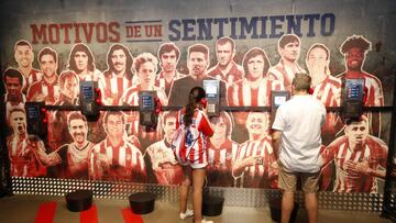 El Atlético abrió Territorio Atleti para el disfrute de sus seguidores.