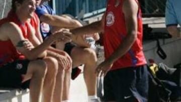 <b>INTERTOTO. </b> Los colchoneros se enfrentarán al Gloria Bistrita en la eliminatoria de la Copa Intertoto.