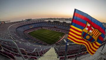 Panorámica del Camp Nou.